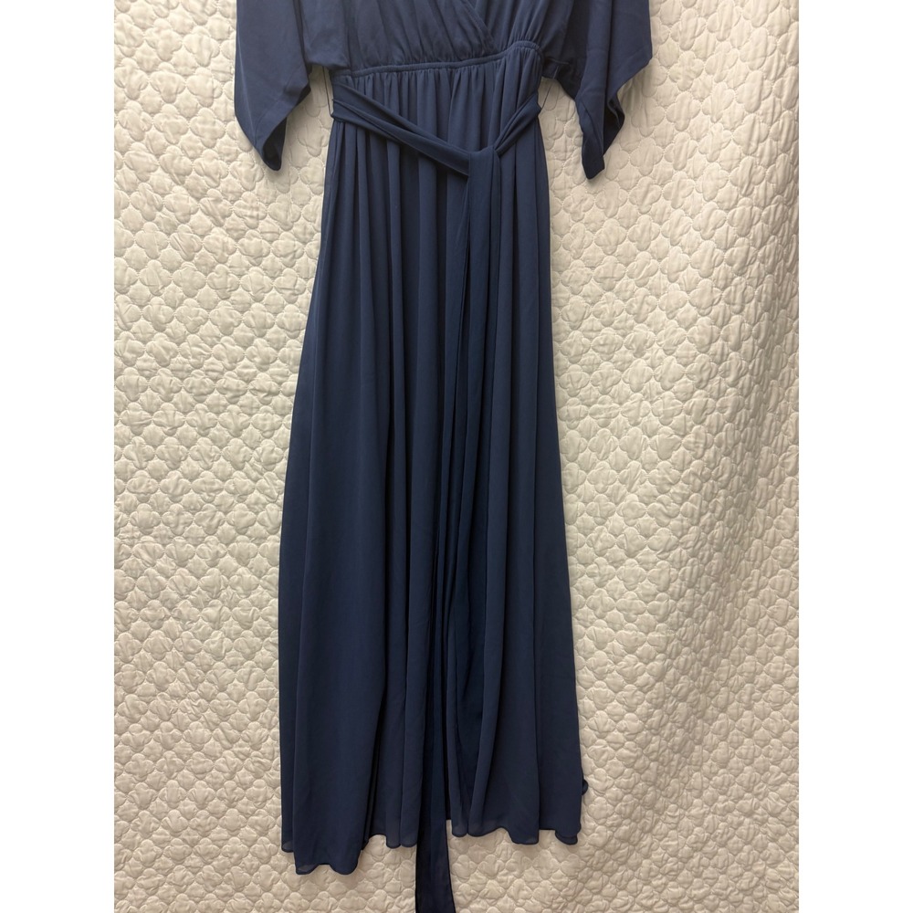 Baltic Born Flutter Sleeve Navy Maxi Dress Size Small - Bump Friendly‎ - Picture 3 of 13